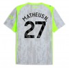 Manchester City Matheus Nunes #27 Tredjedrakt 2025-26 Kortermet Manchester City Matheus Nunes #27 Tredjedrakt 2025-26 Kortermet